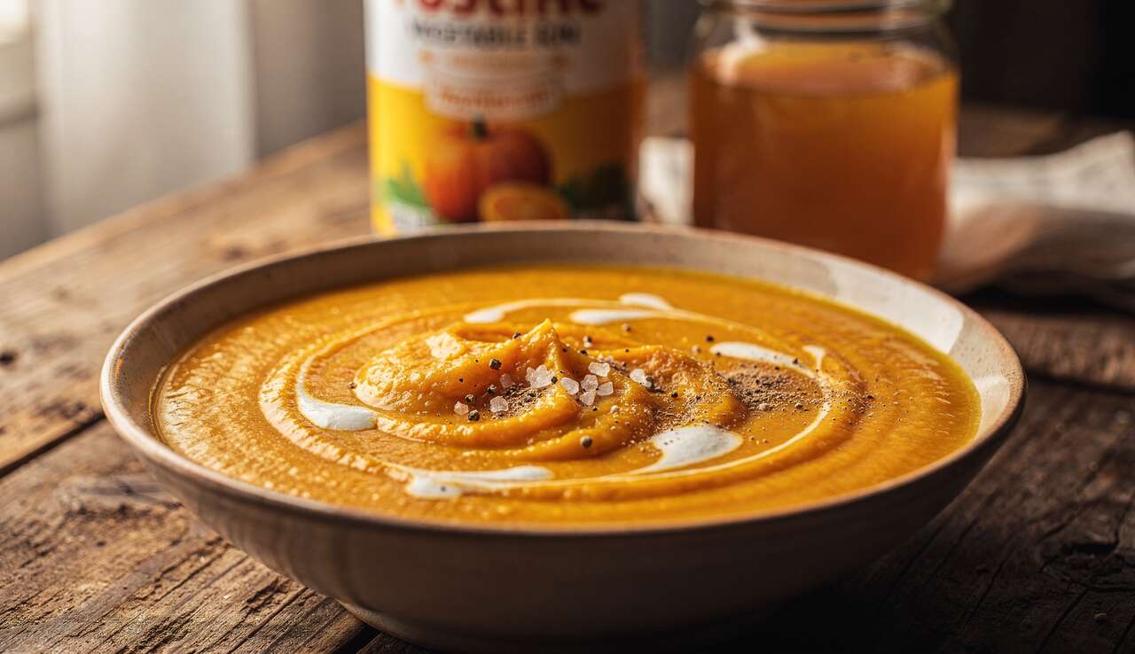 Soupe de potiron au Cook Expert : recette facile et savoureuse