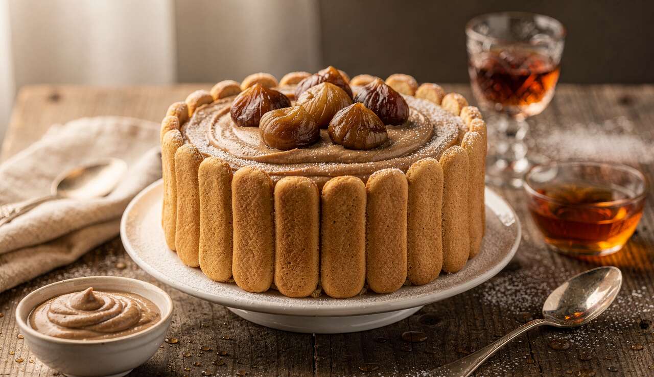 Charlotte aux marrons : recette gourmande et facile