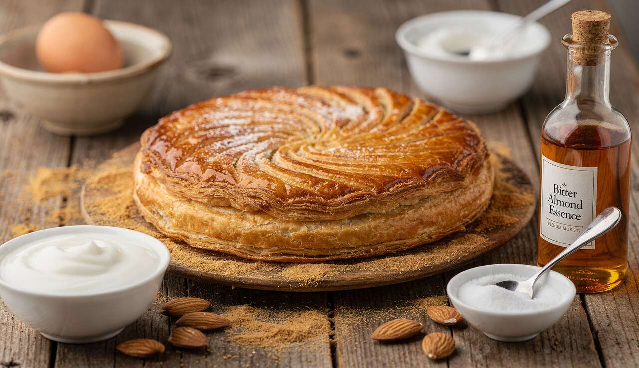Recette galette des rois légère à la frangipane