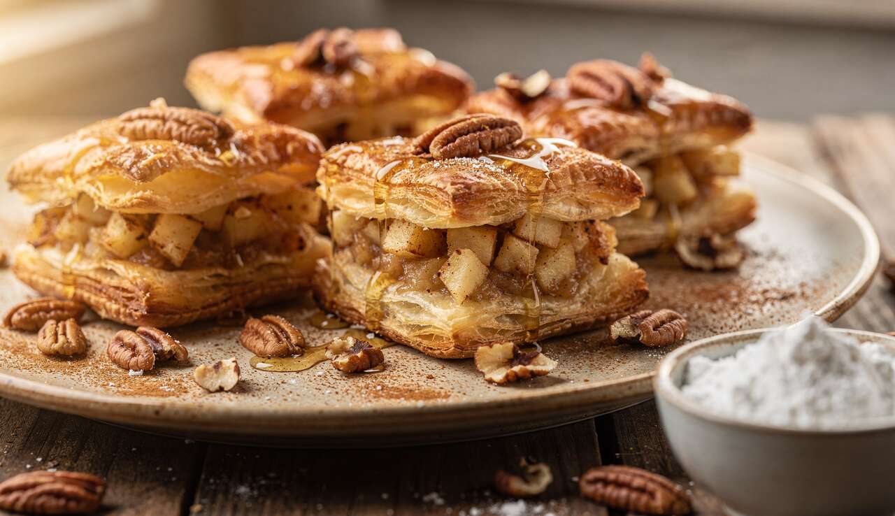 Bricks pommes cannelle : une douceur croustillante