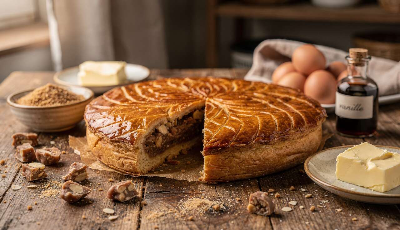 Galette des Rois au pralin : recette savoureuse et facile
