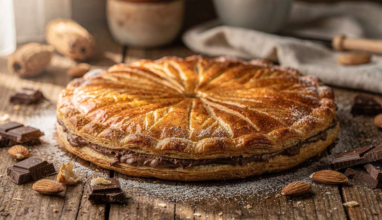 Galette des rois au chocolat de Cyril Lignac : la recette gourmande à essayer