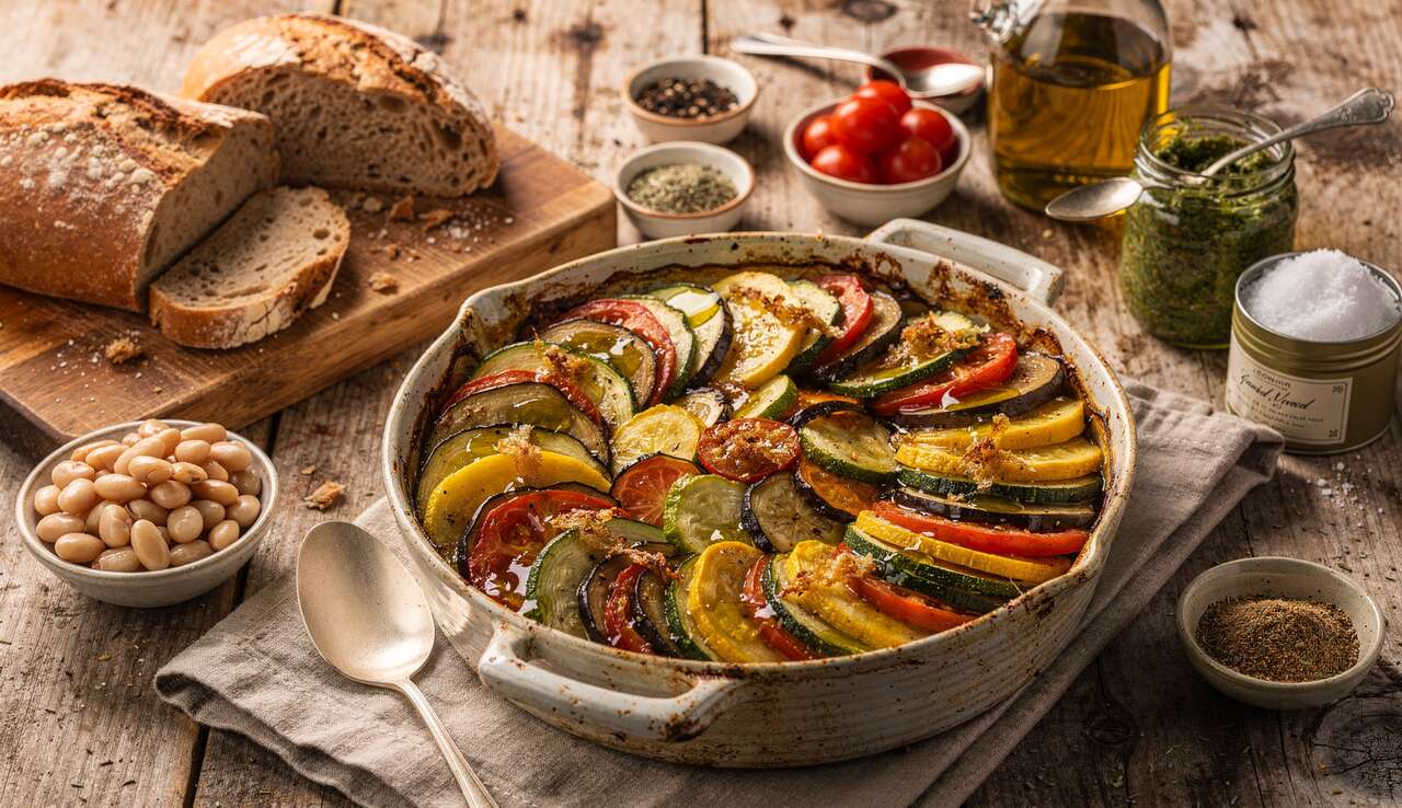 Tian de légumes d'hiver : recette réconfortante