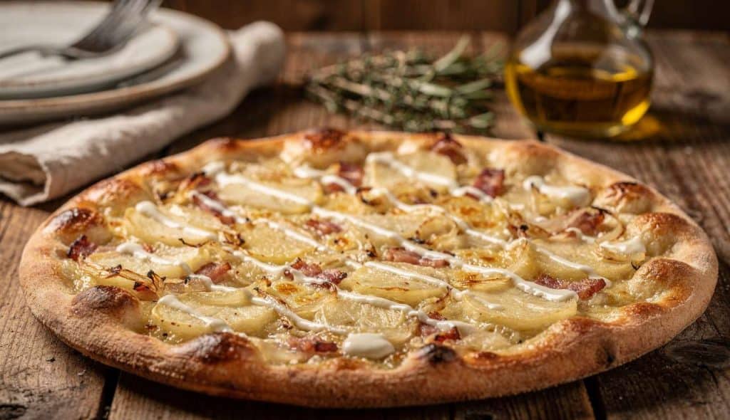 Pizza Tartiflette Maison : recette Gourmande et Facile