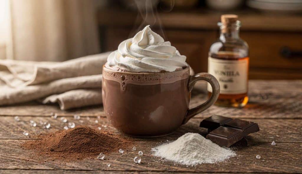 Recette facile de chocolat chaud maison