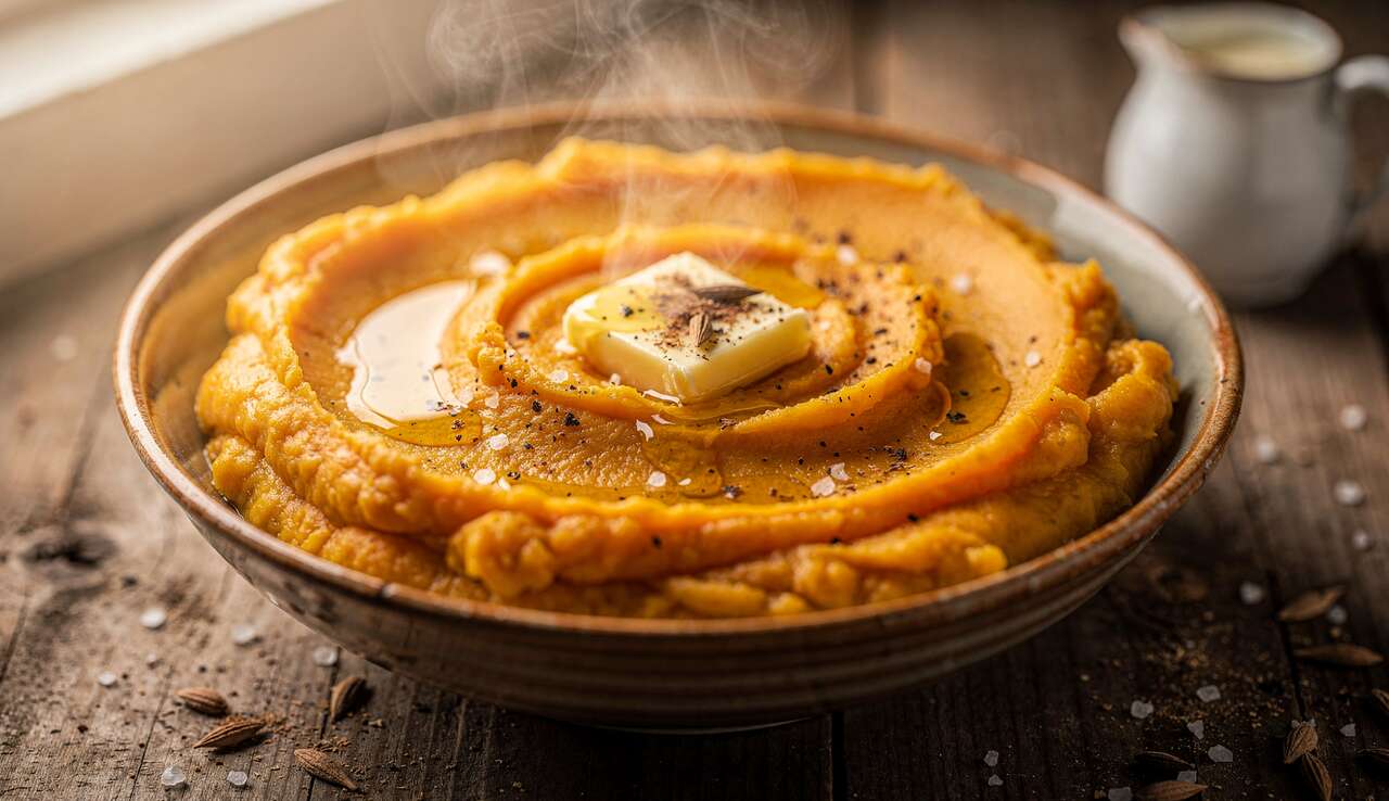 Purée de courge butternut : recette facile et savoureuse