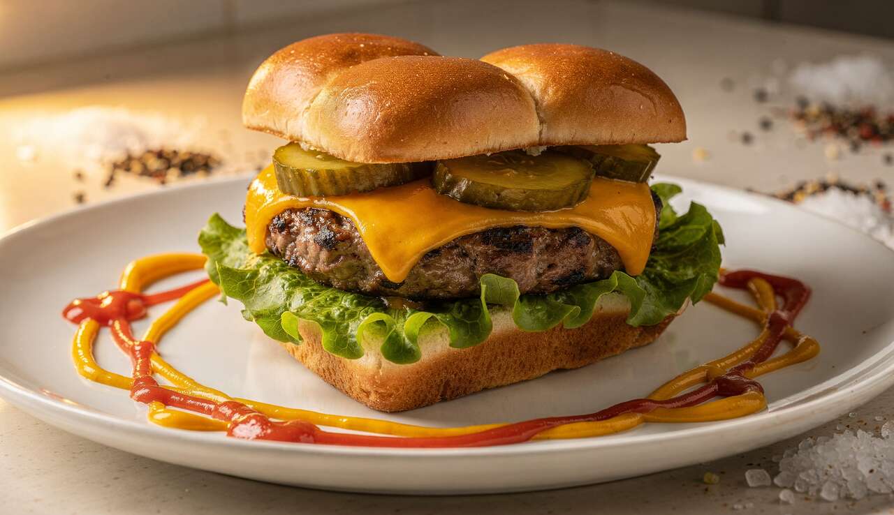 Burger en forme de cœur : recette originale pour surprendre