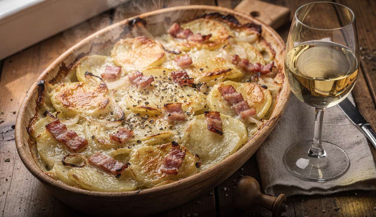 Tartiflette savoyarde à la raclette facile