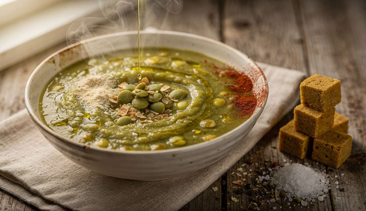 Soupe de pois cassés : recette facile et savoureuse