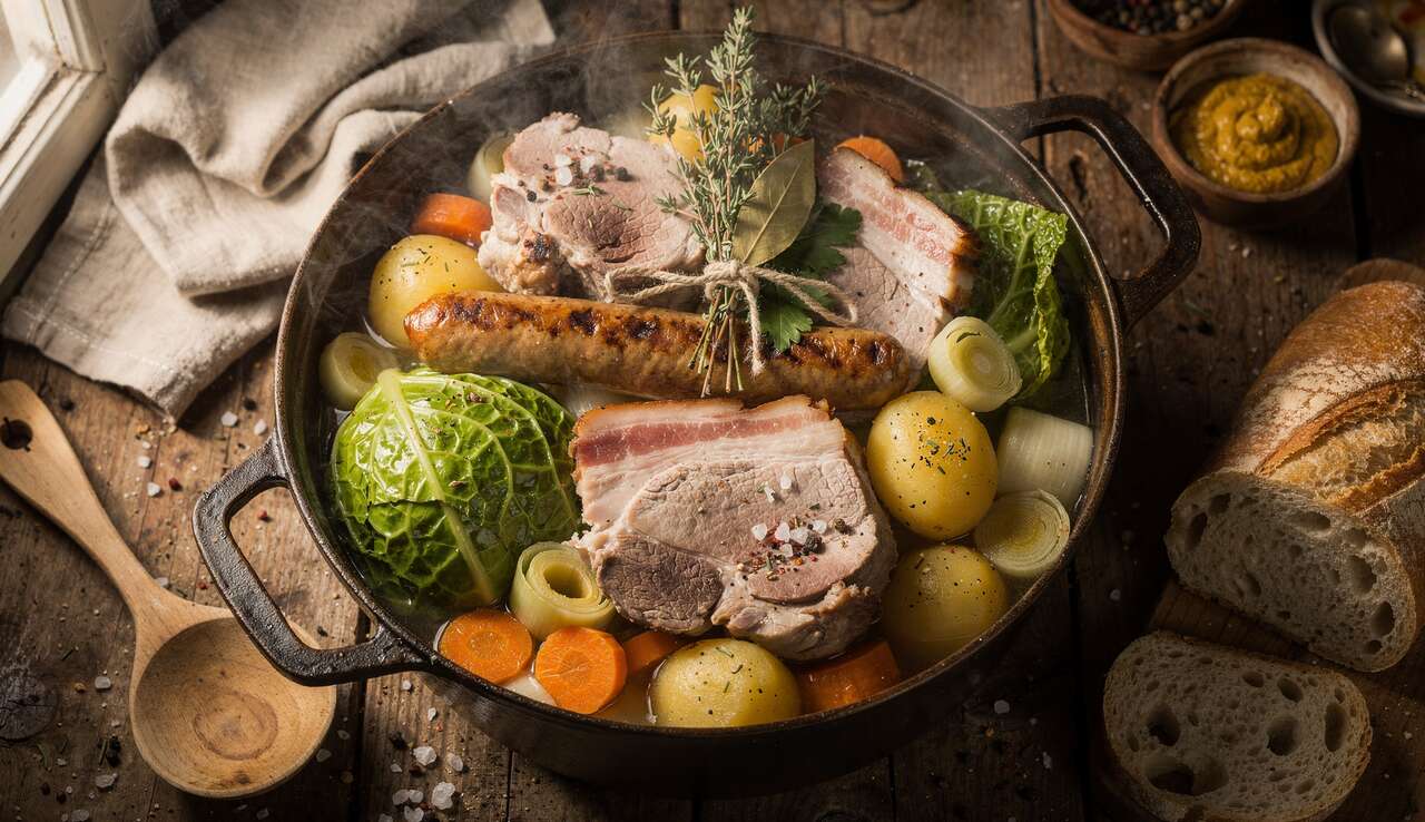 Potée auvergnate traditionnelle : recette réconfortante