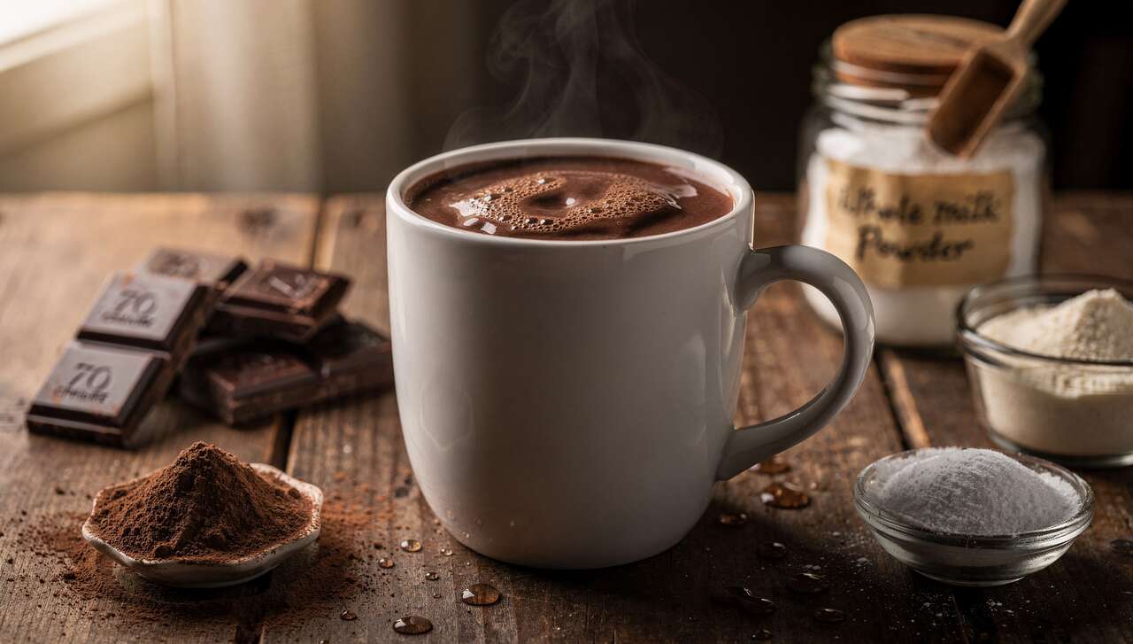 Chocolat chaud italien maison : recette gourmande