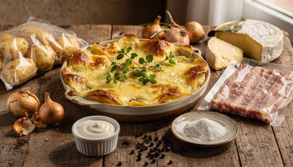 Recette traditionnelle : tartiflette des Vosges maison