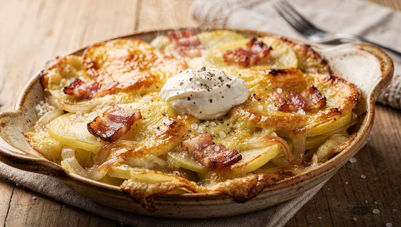 Tartiflette à la crème fraîche : recette gourmande et facile