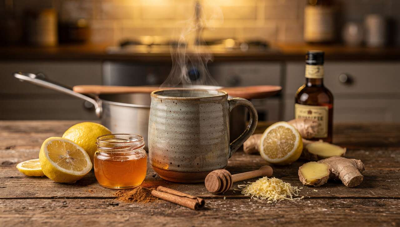 Recette de grog maison contre le rhume