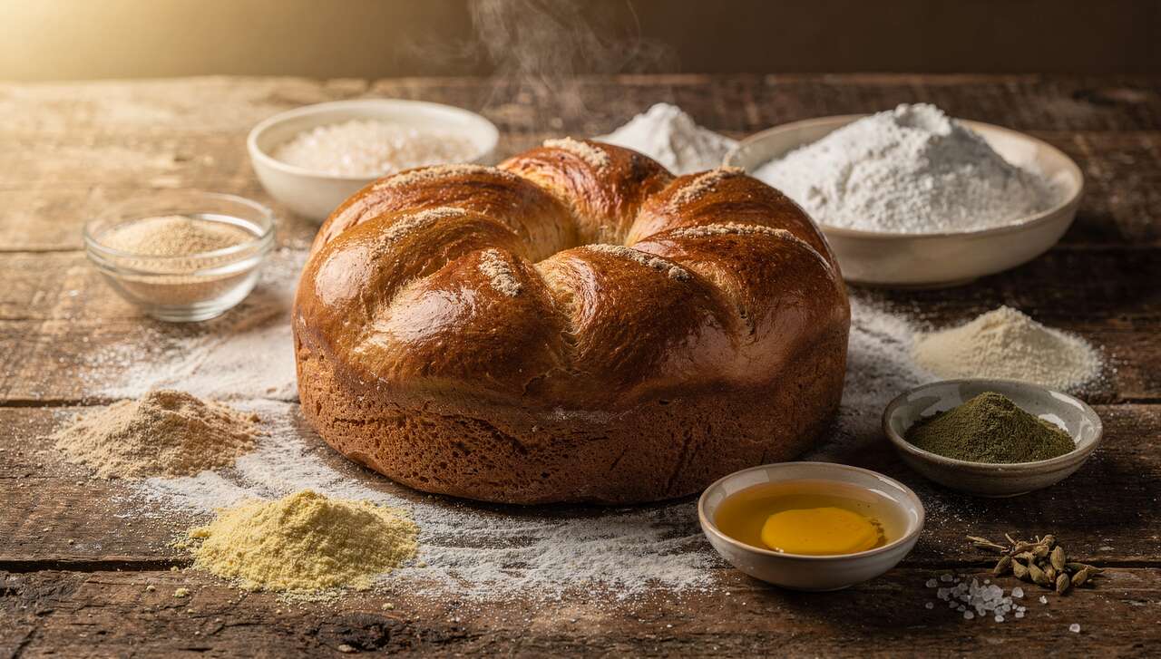 Recette traditionnelle du pain de Pâques maison