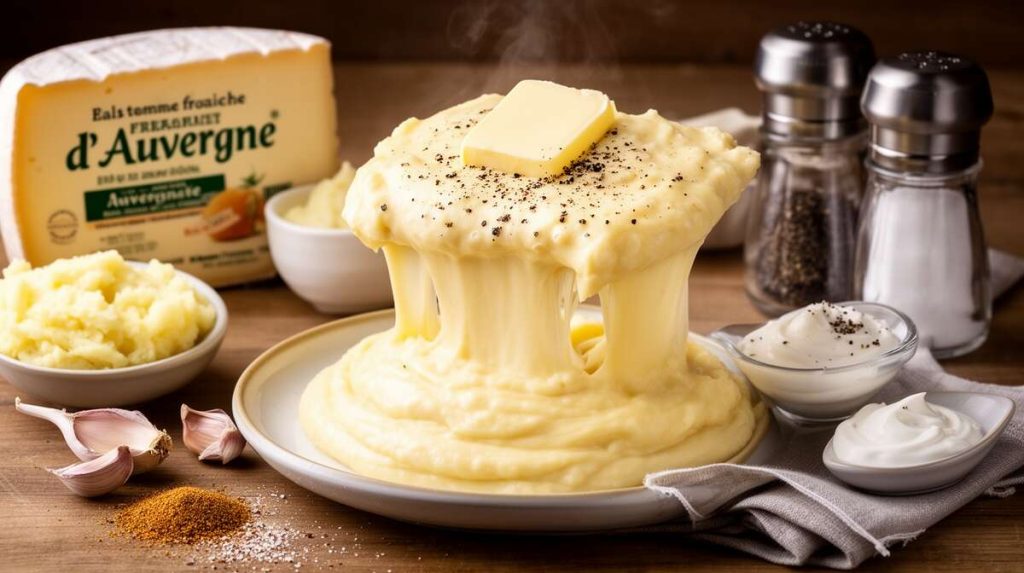 Aligot fondant à la tomme auvergnate : recette facile
