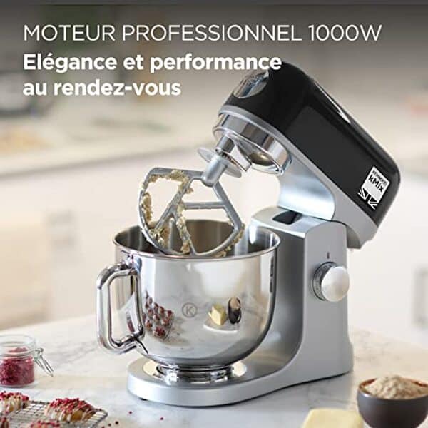 Découvrez notre avis sur le robot culinaire Kenwood KMX 750 BK : un savant mélange d'efficacité et de design pour vos préparations culinaires
