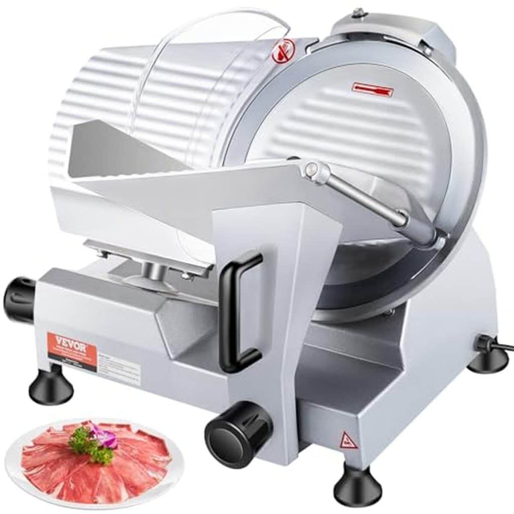 Test VEVOR : trancheuse électrique 320 W pour viande et fromage