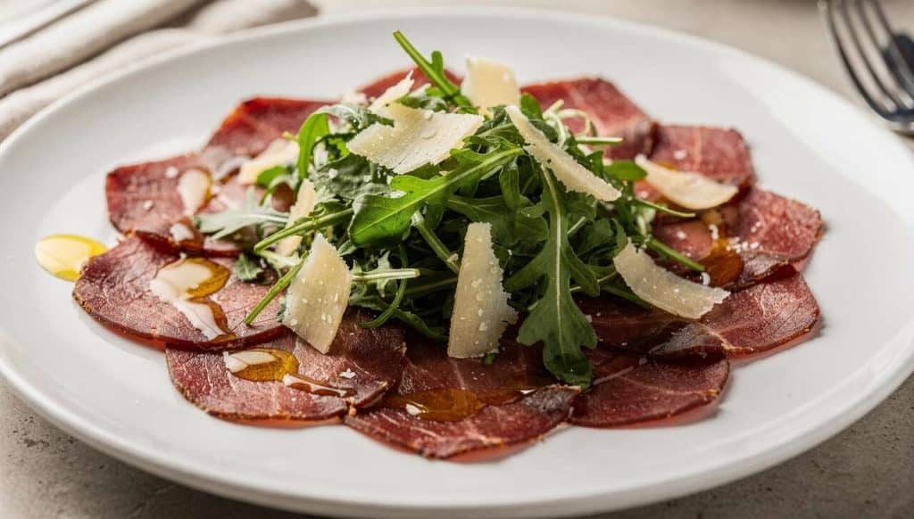 Carpaccio de bresaola : recette savoureuse et facile