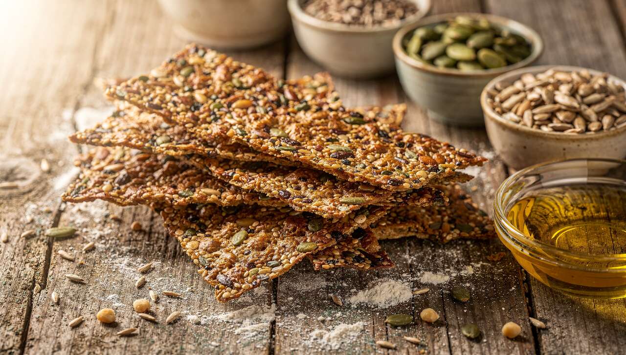 Recette de crackers aux graines maison : croquants et savoureux