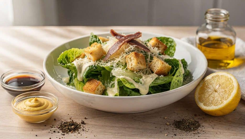 Recette authentique de la salade César
