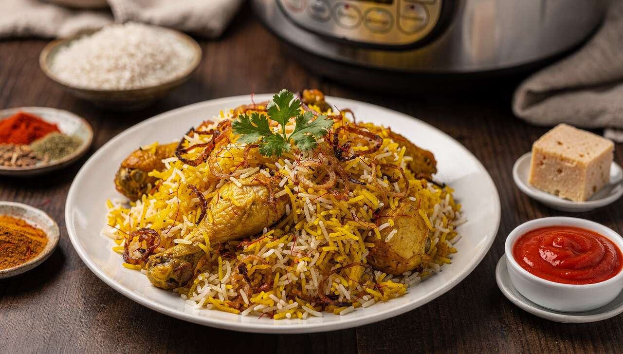 Biryani de poulet au Cookeo : recette facile et savoureuse