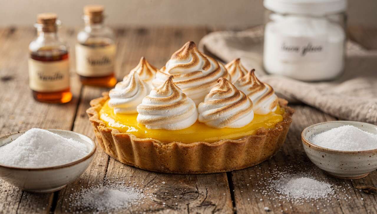 Tarte au citron meringuée express : recette facile et rapide
