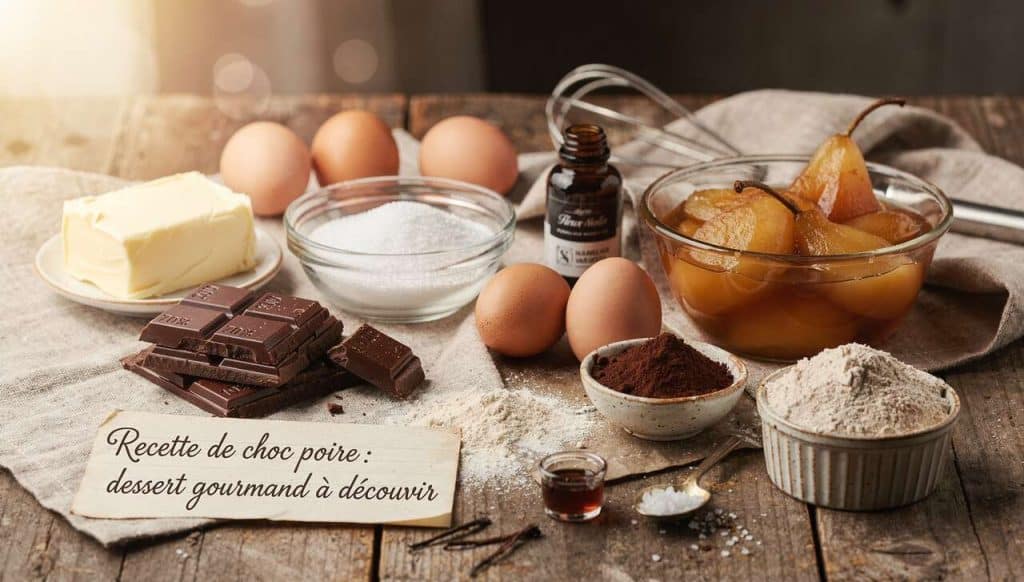 Recette de choc poire : dessert gourmand à découvrir