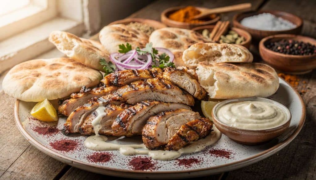 Recette authentique du chawarma libanais : saveurs et tradition