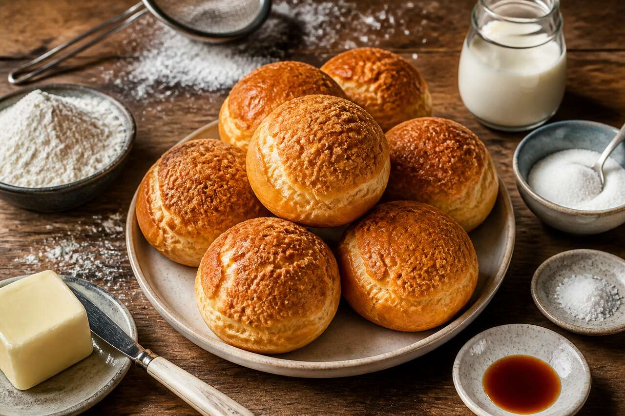 Recette facile de choux craquelins moelleux et gourmands