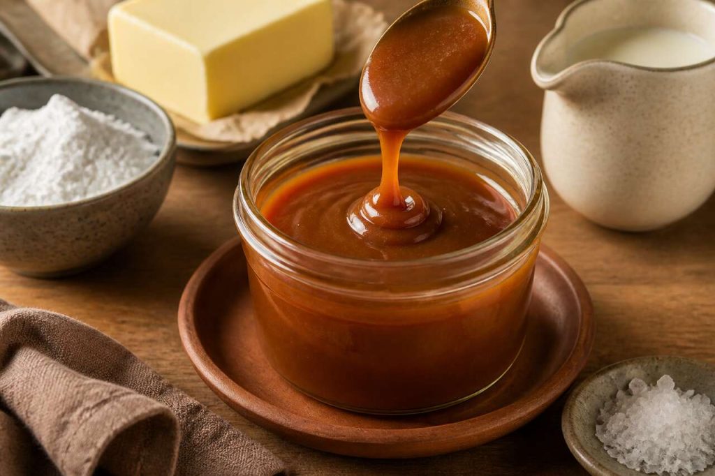 Sauce caramel au beurre salé : recette facile et gourmande