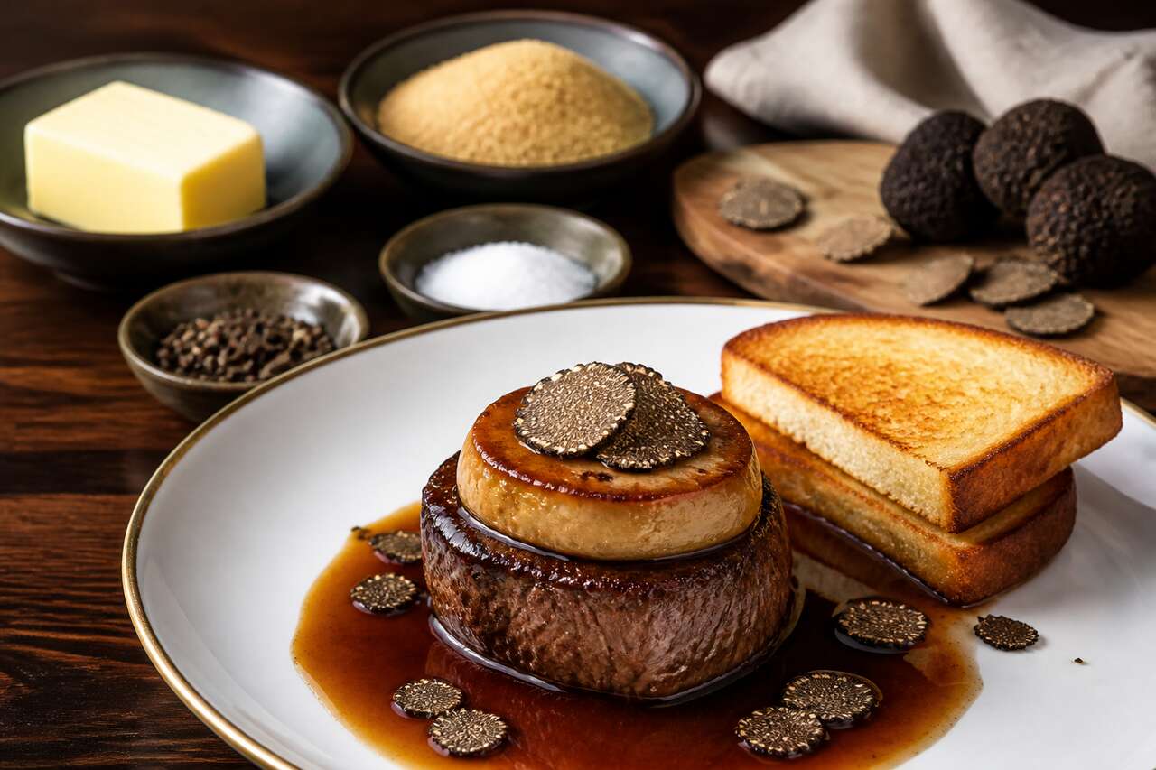 Tournedos rossini d'arnaud baptiste : recette gourmande
