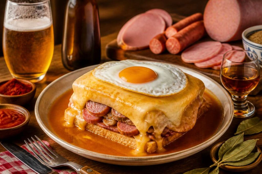 Recette authentique de la Francesinha portugaise