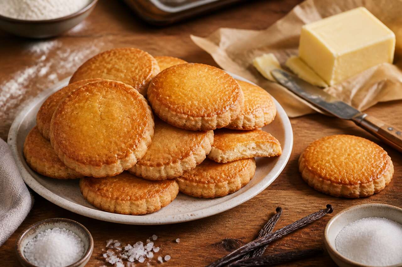 Sablés bretons maison : recette facile et savoureuse