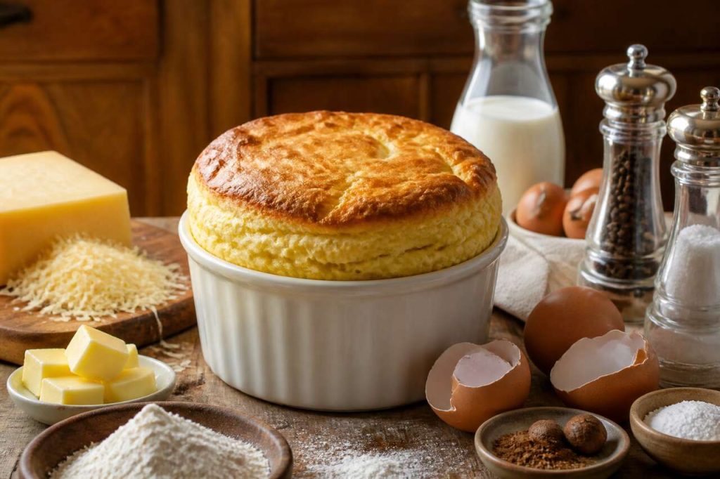 Soufflé au comté : recette facile et savoureuse