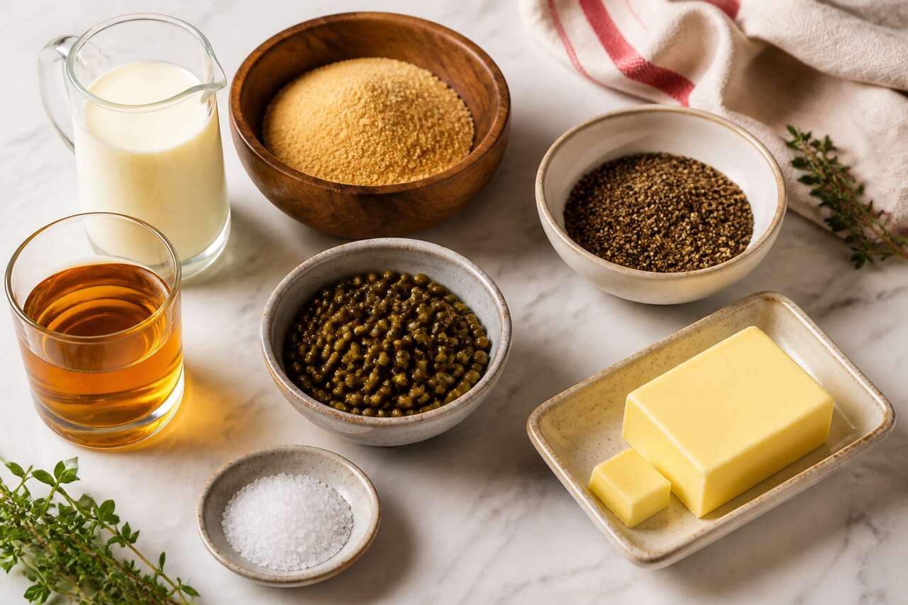 Sauce au poivre : recette facile et rapide