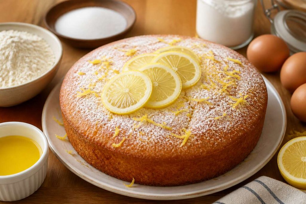 Gâteau au citron facile à l'Airfryer