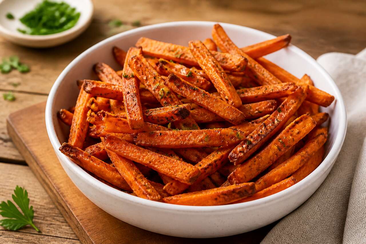 Patates douces minceur au Airfryer : recette légère et savoureuse