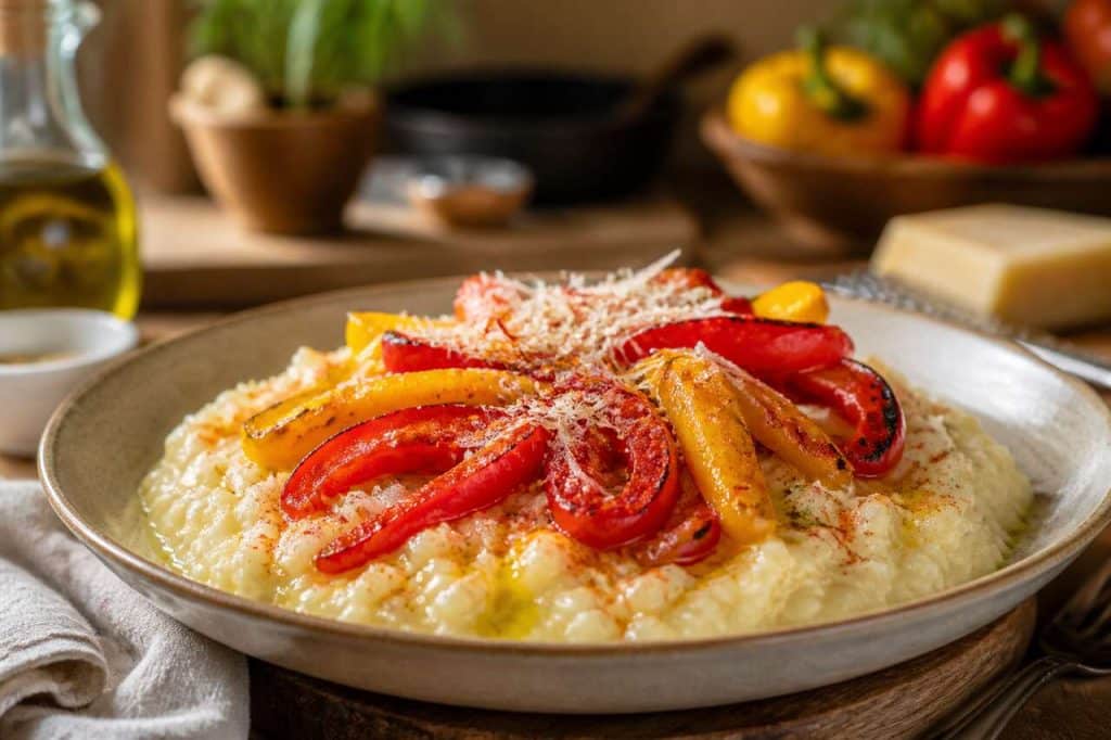 Risotto aux poivrons de Julie : recette savoureuse et facile