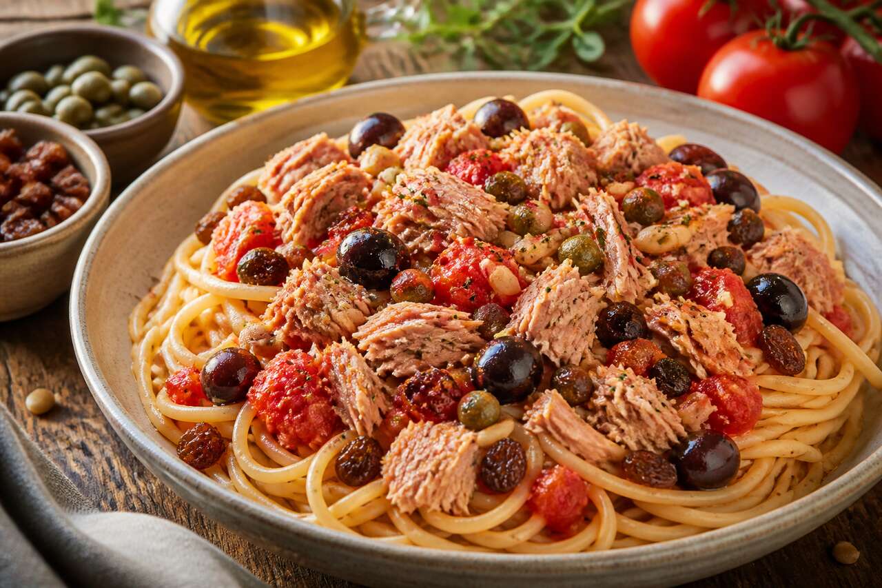 Thon à la sicilienne : recette savoureuse et facile