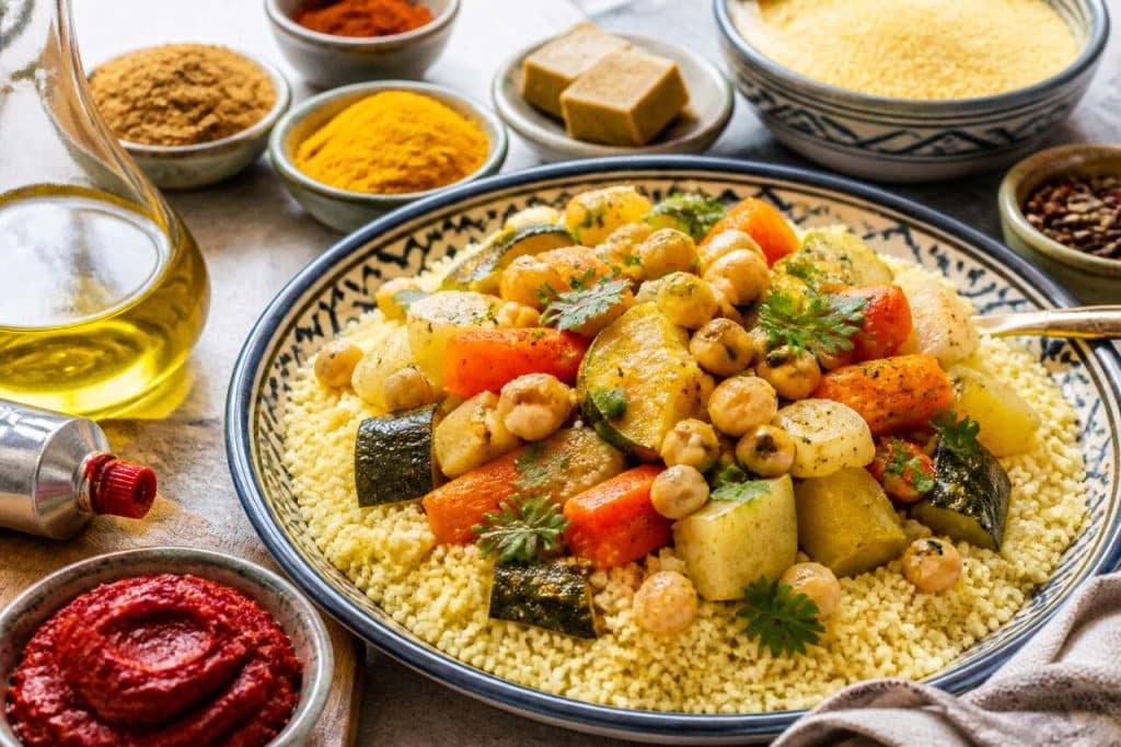 Couscous aux légumes surgelés au Cookeo : recette facile et rapide