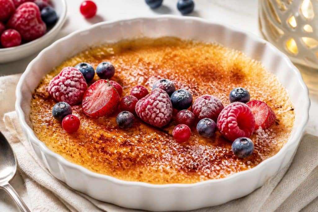 Recette du gratin de fruits rouges
