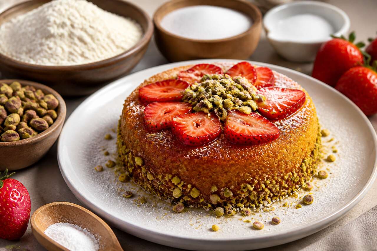 Recette du Montebello aux fraises et pistaches