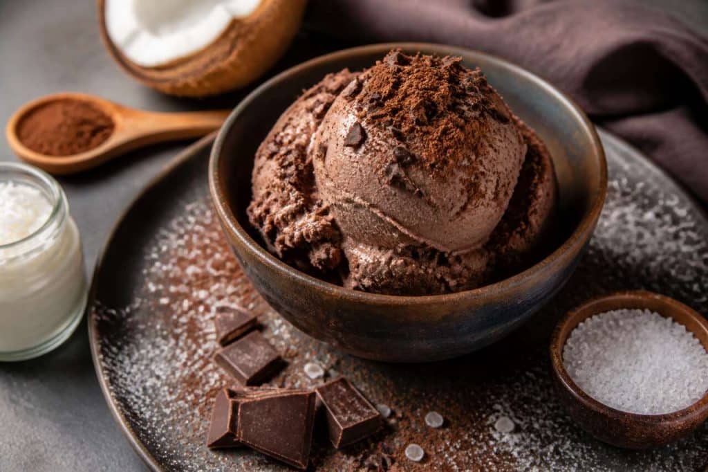 Recette de glace au chocolat maison