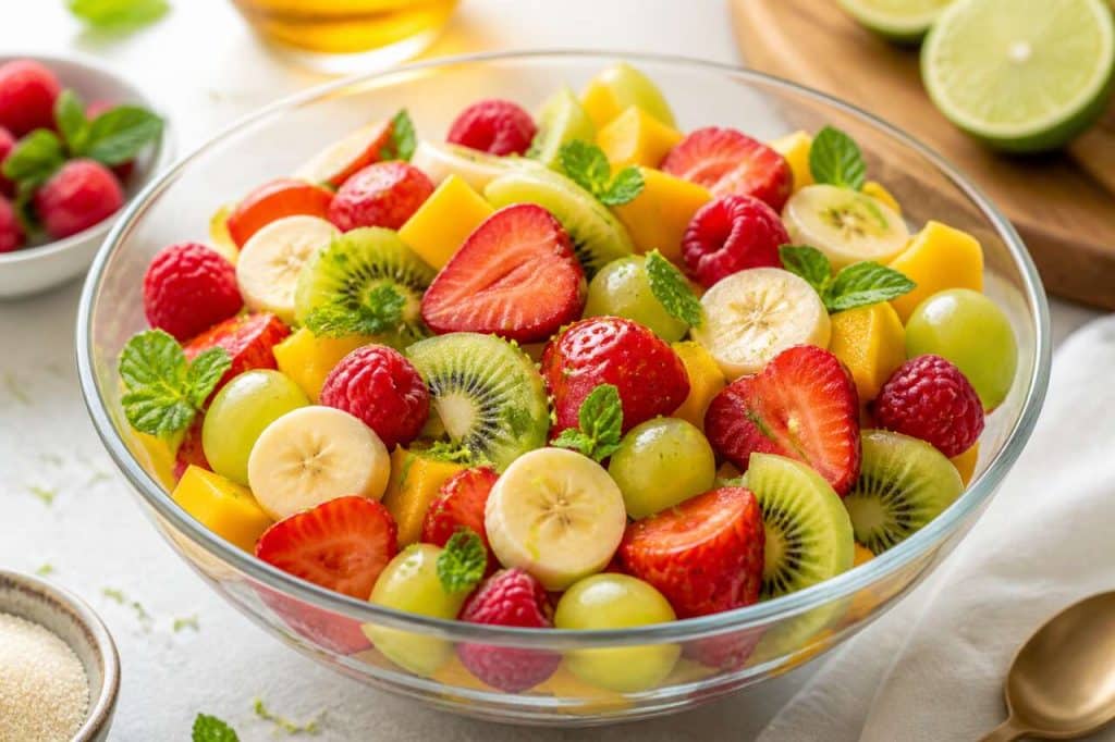 Salade de fruits frais maison : recette facile et rapide