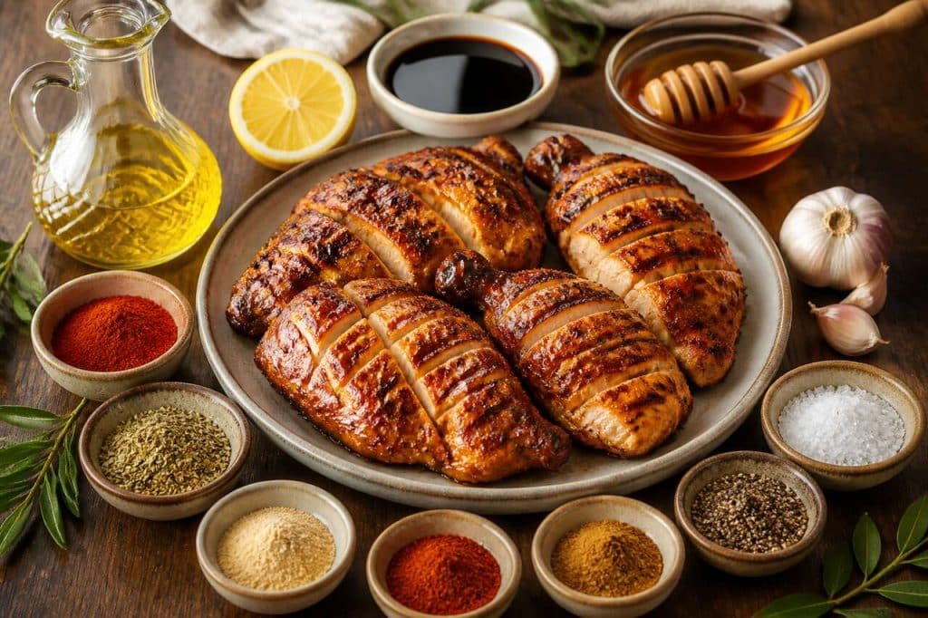 Recette de marinade pour poulet au barbecue