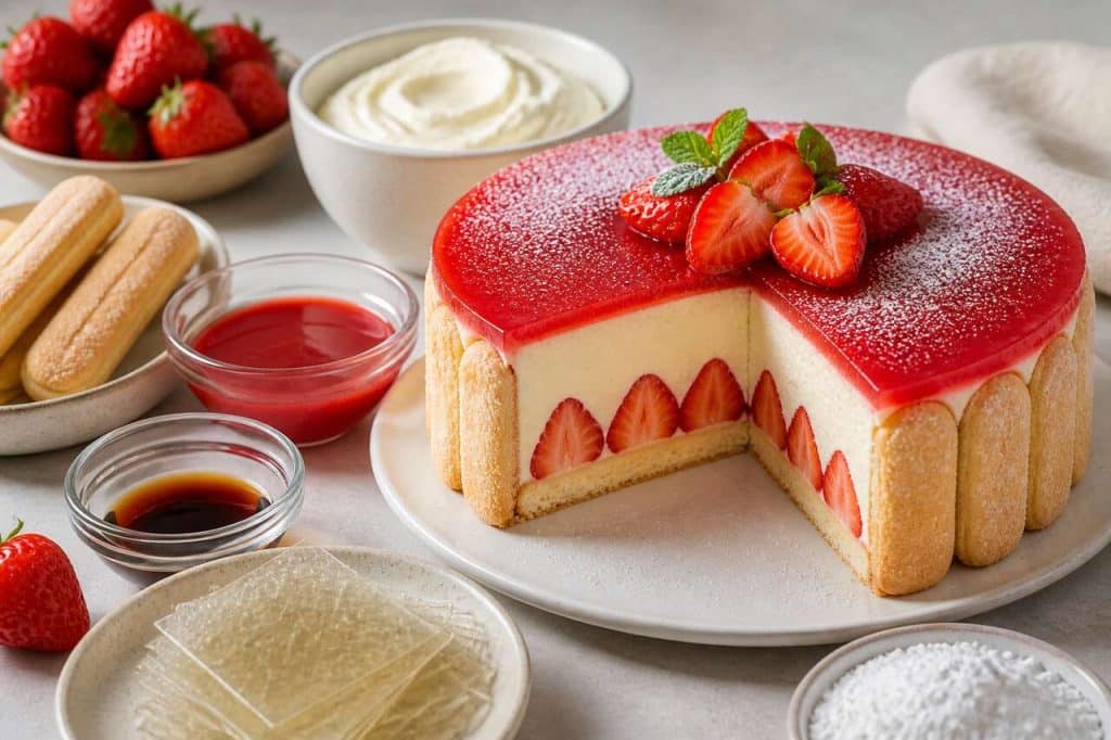 Fraisier au mascarpone : une délicieuse recette facile