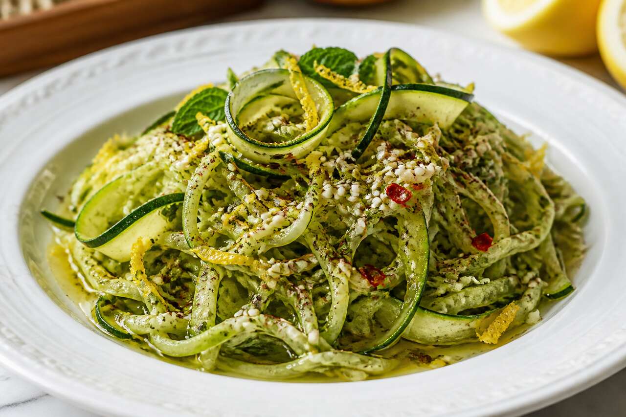 Salade froide de courgettes râpées : recette facile et savoureuse