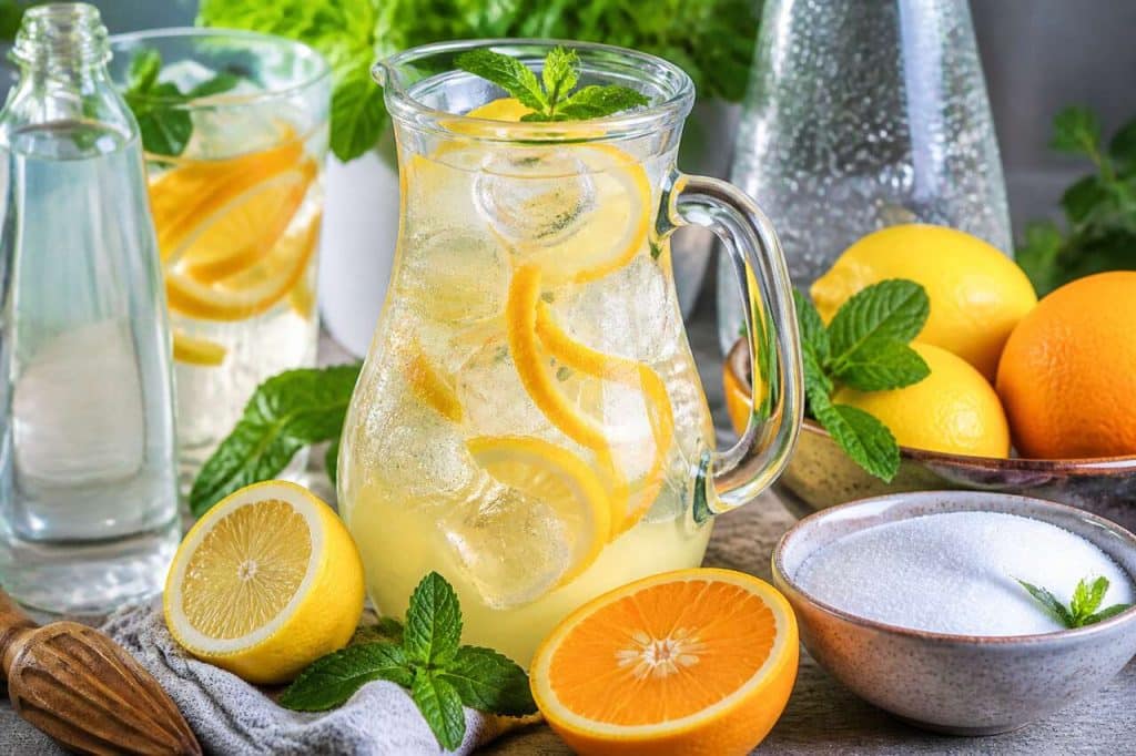Limonade citron-orange maison : recette rafraîchissante