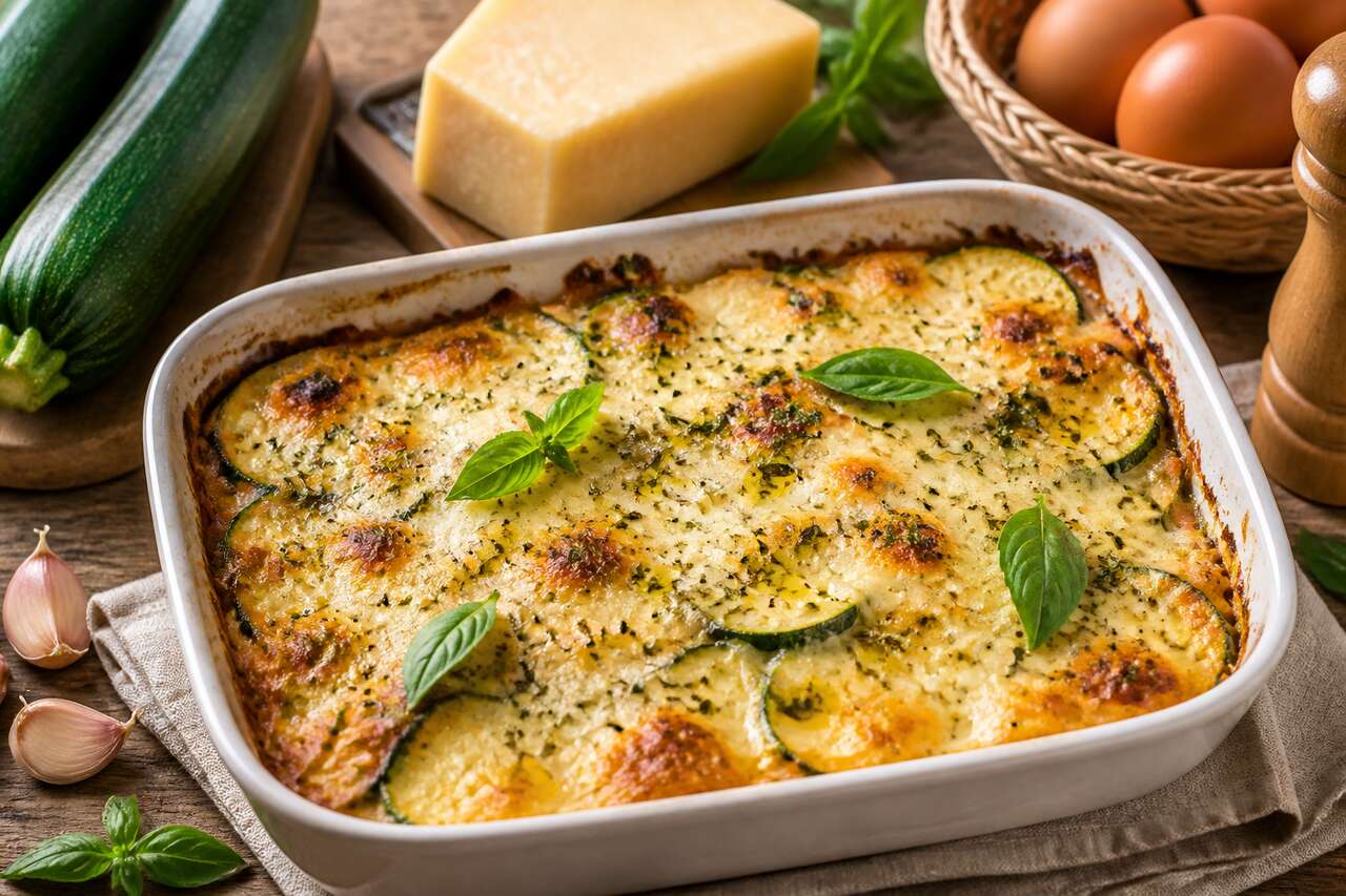Gratin de courgettes facile et savoureux